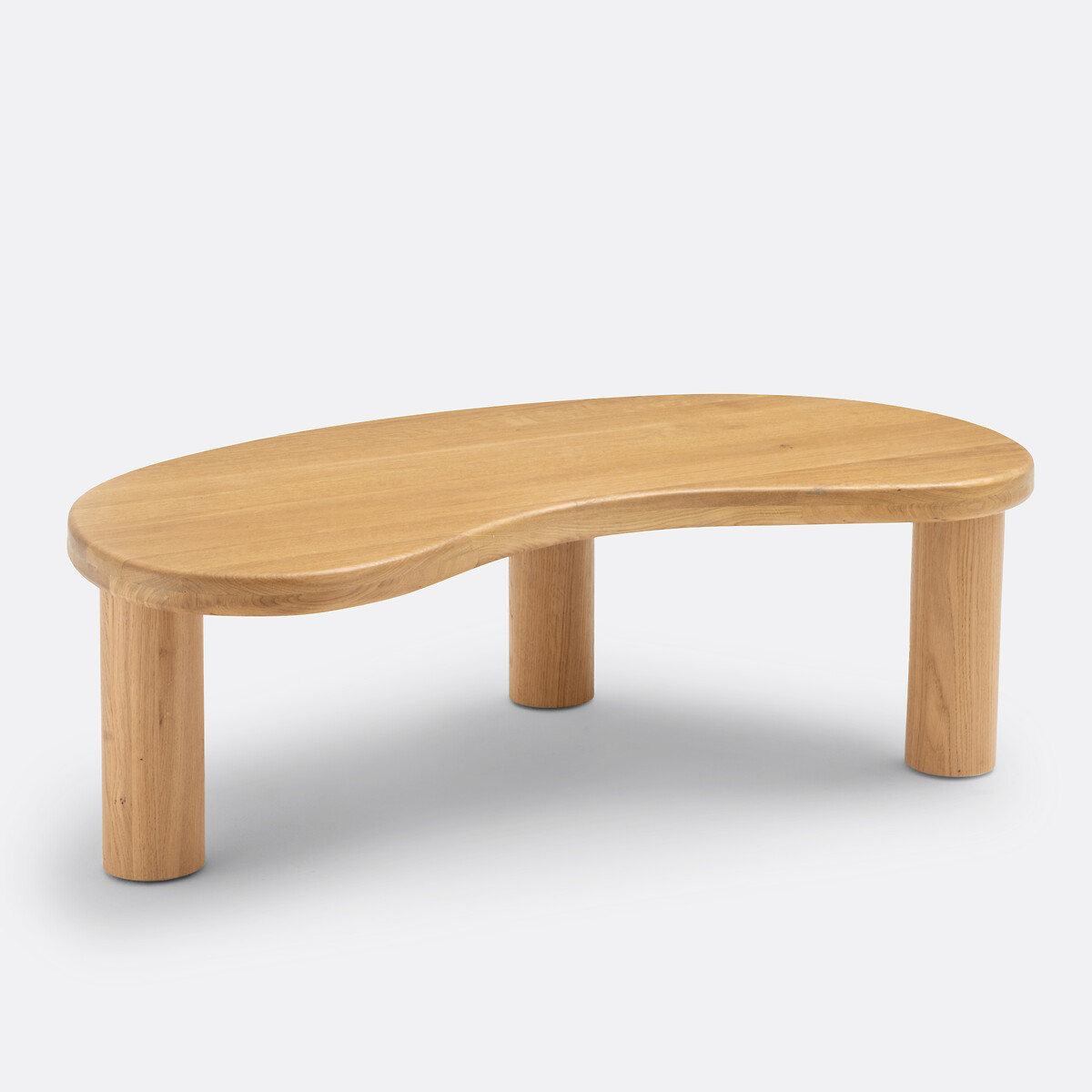 Table basse organique, en chêne massif, longueur 118 cm, RODI chêne, LA REDOUTE INTERIEURS