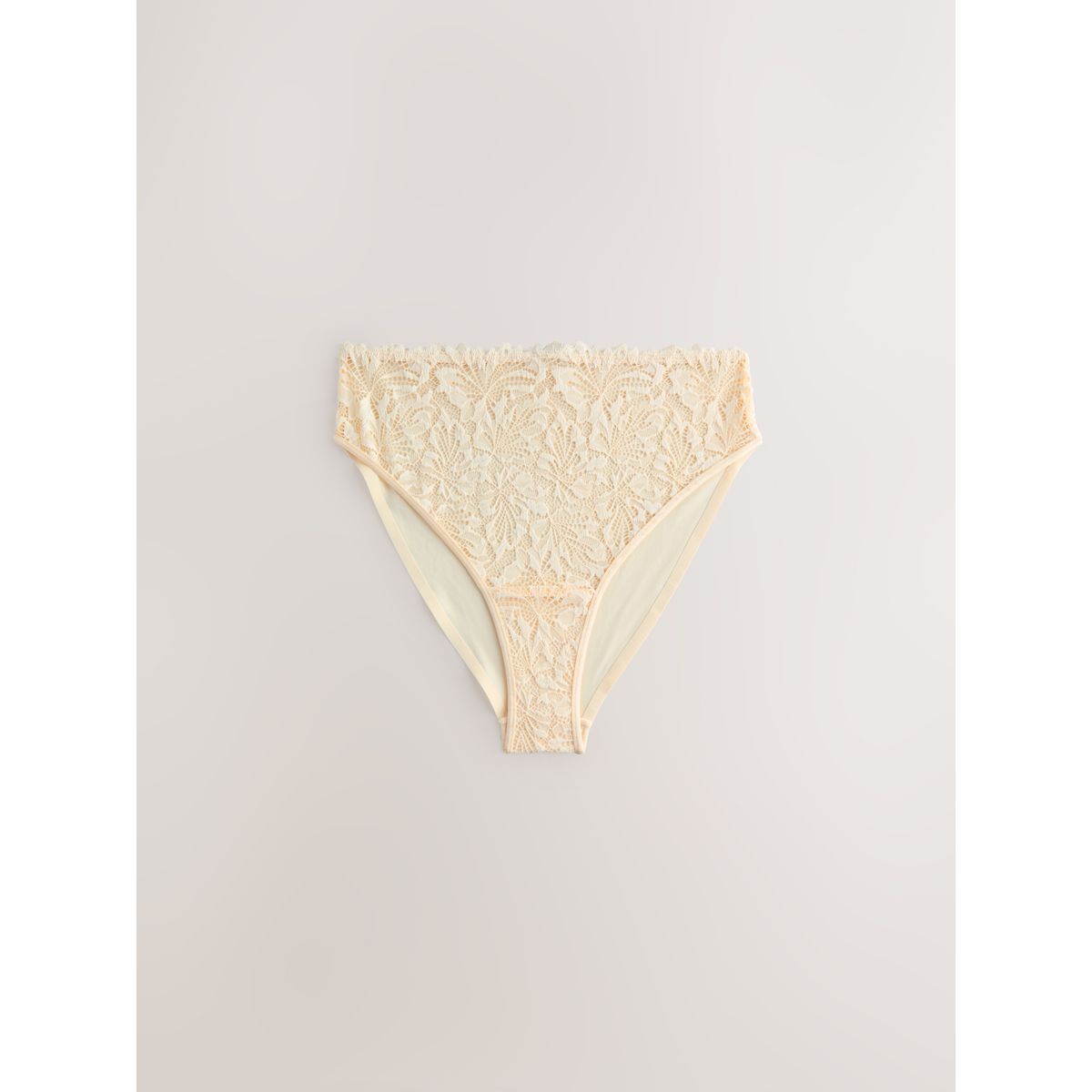 Culotte invisible avec dentelle, lot de 3 rose corail/vert/crème, NEXT