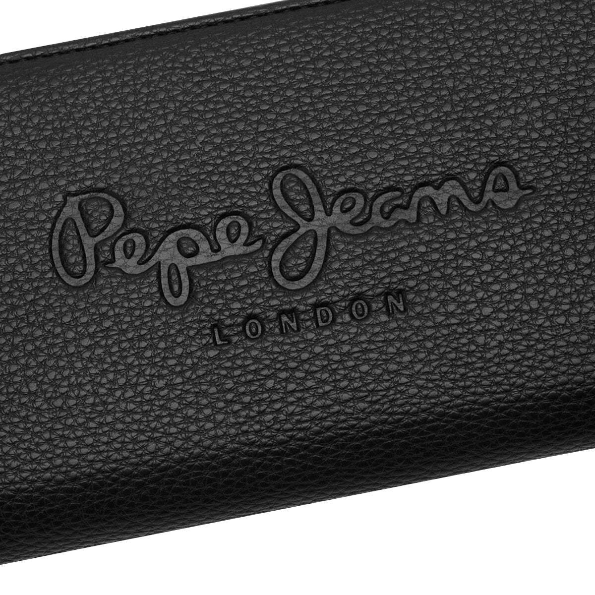 Portefeuille Avec Logo En Relief noir, PEPE JEANS