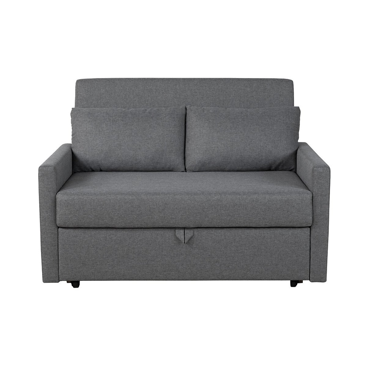 Sofá Soria, Cinza, de 2 Lugares, Lourini® cinzento, LOURINI