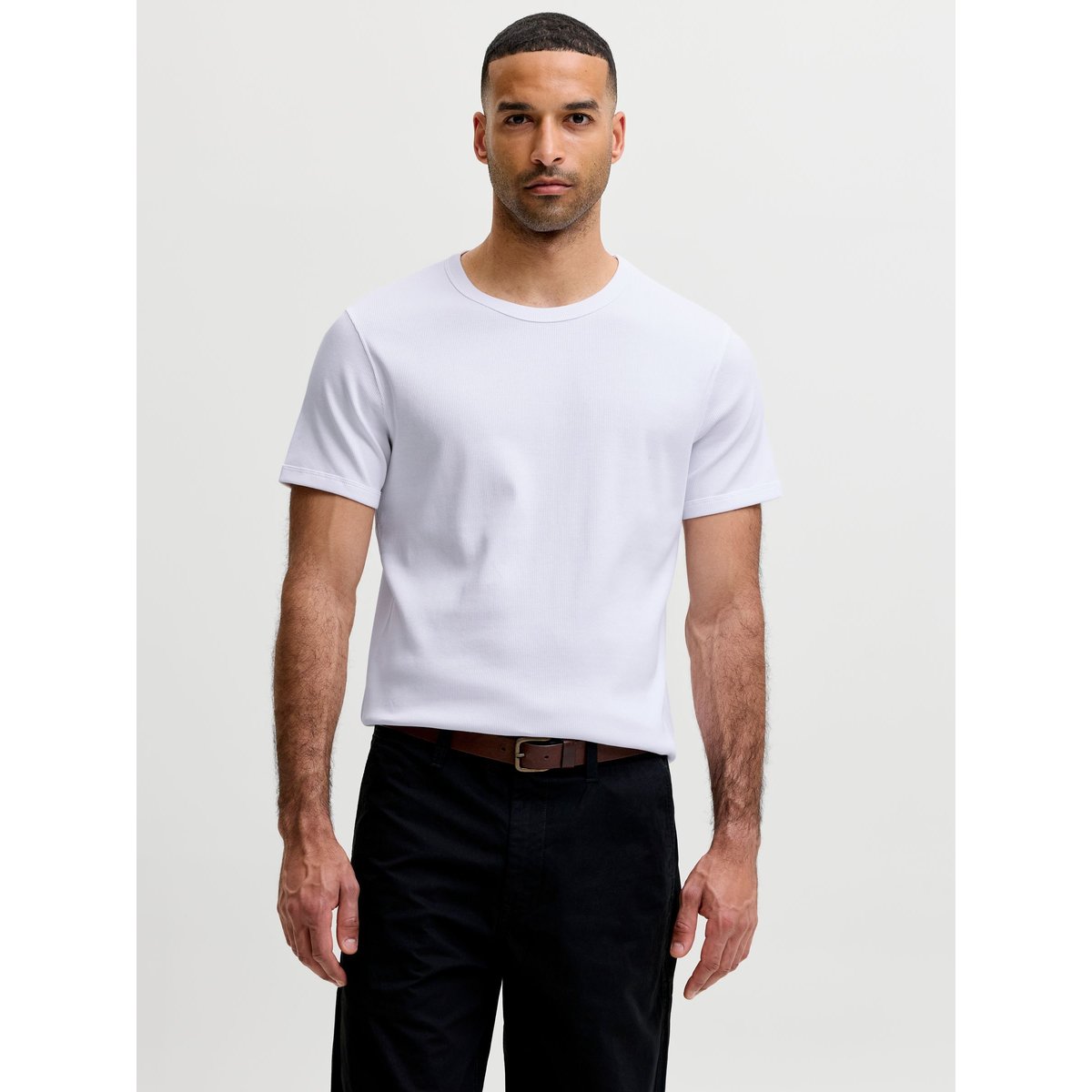 T-Shirt white, JACK & JONES