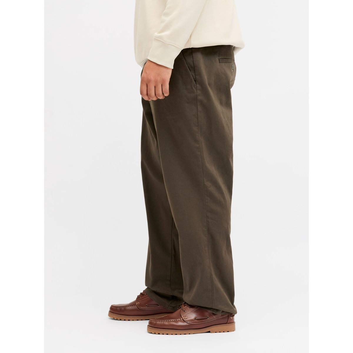 Pantalon Coupe Décontractée grise - beluga 1, JACK & JONES