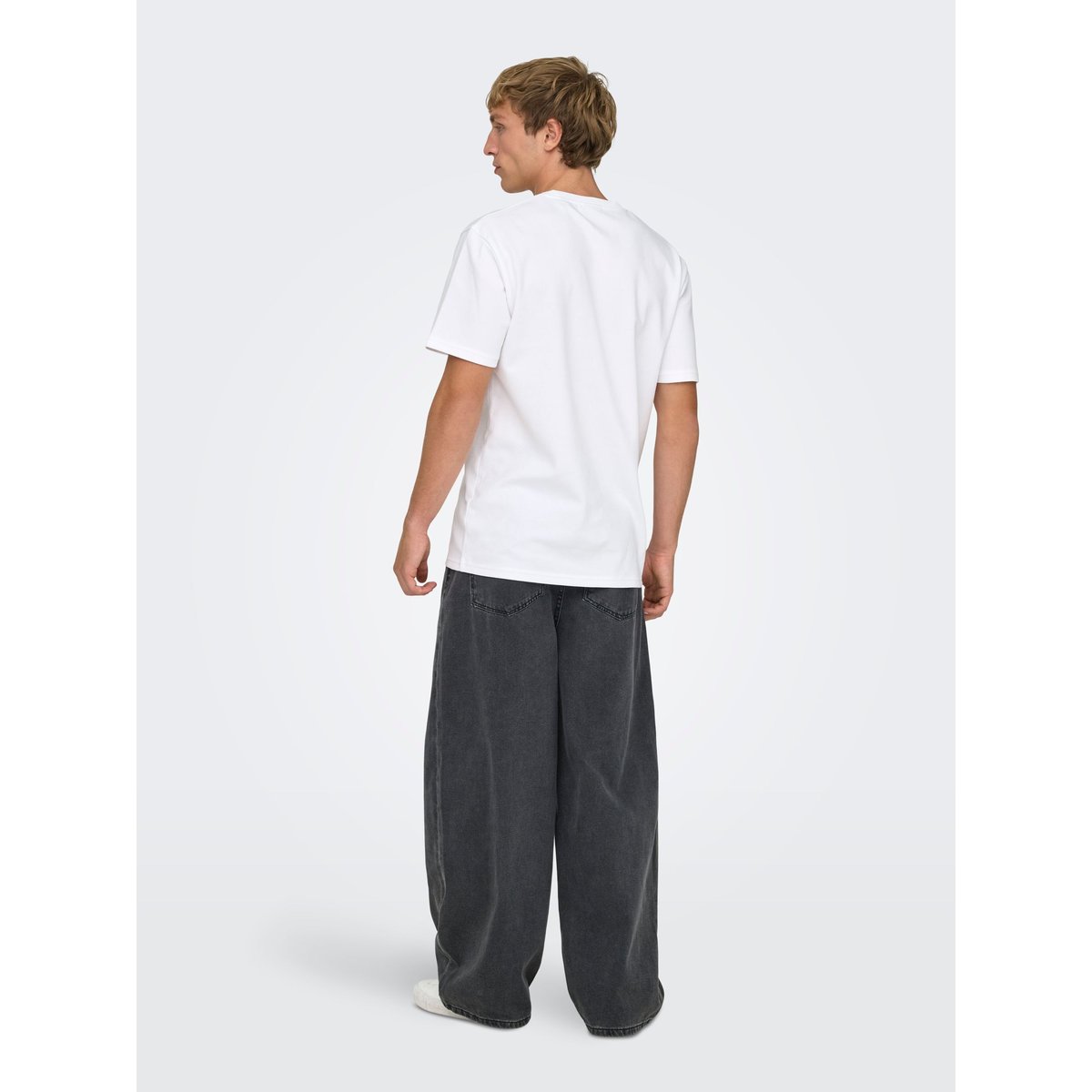 Jean Baggy Fit washed black, ONLY & SONS