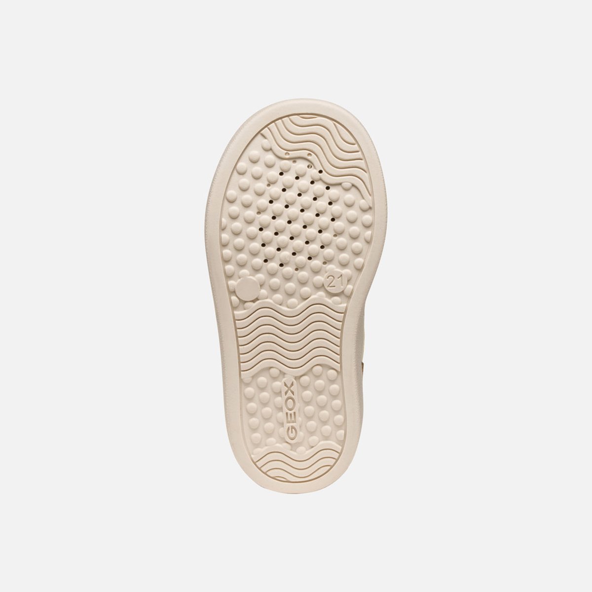 Baskets B NASHIK ivoire clair/vert foncé, GEOX
