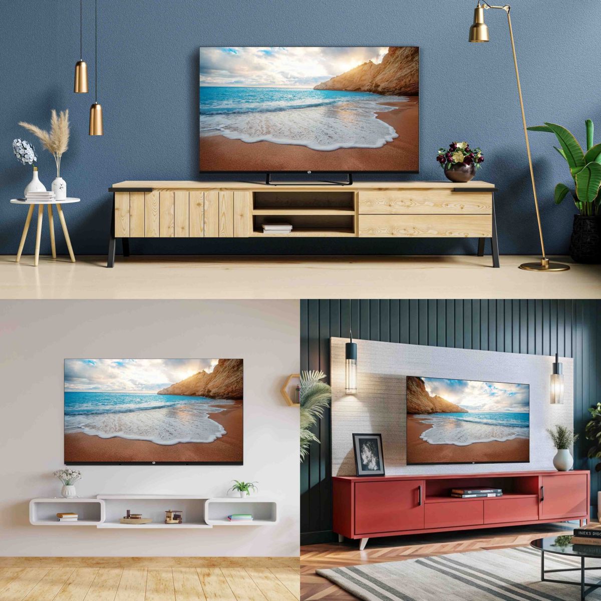 TV QLED 43QLED306 (2024) 43" (109 cm) 4K - Smart TV couleur unique, ESSENTIEL B