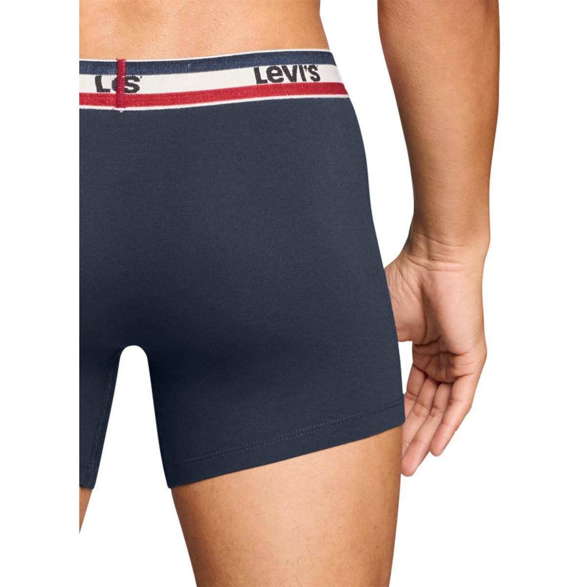 Lot de 2 boxers en coton multicolores pourvus de ceintures élastiquées multicolore, LEVI'S