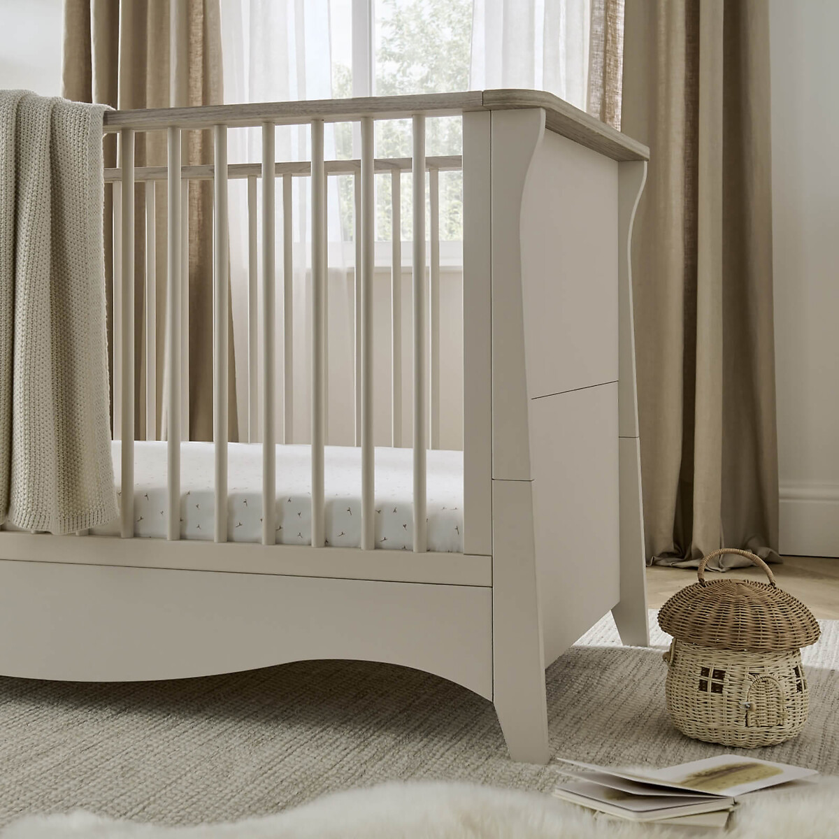 Clara Cot Bed stone beige, CUDDLECO