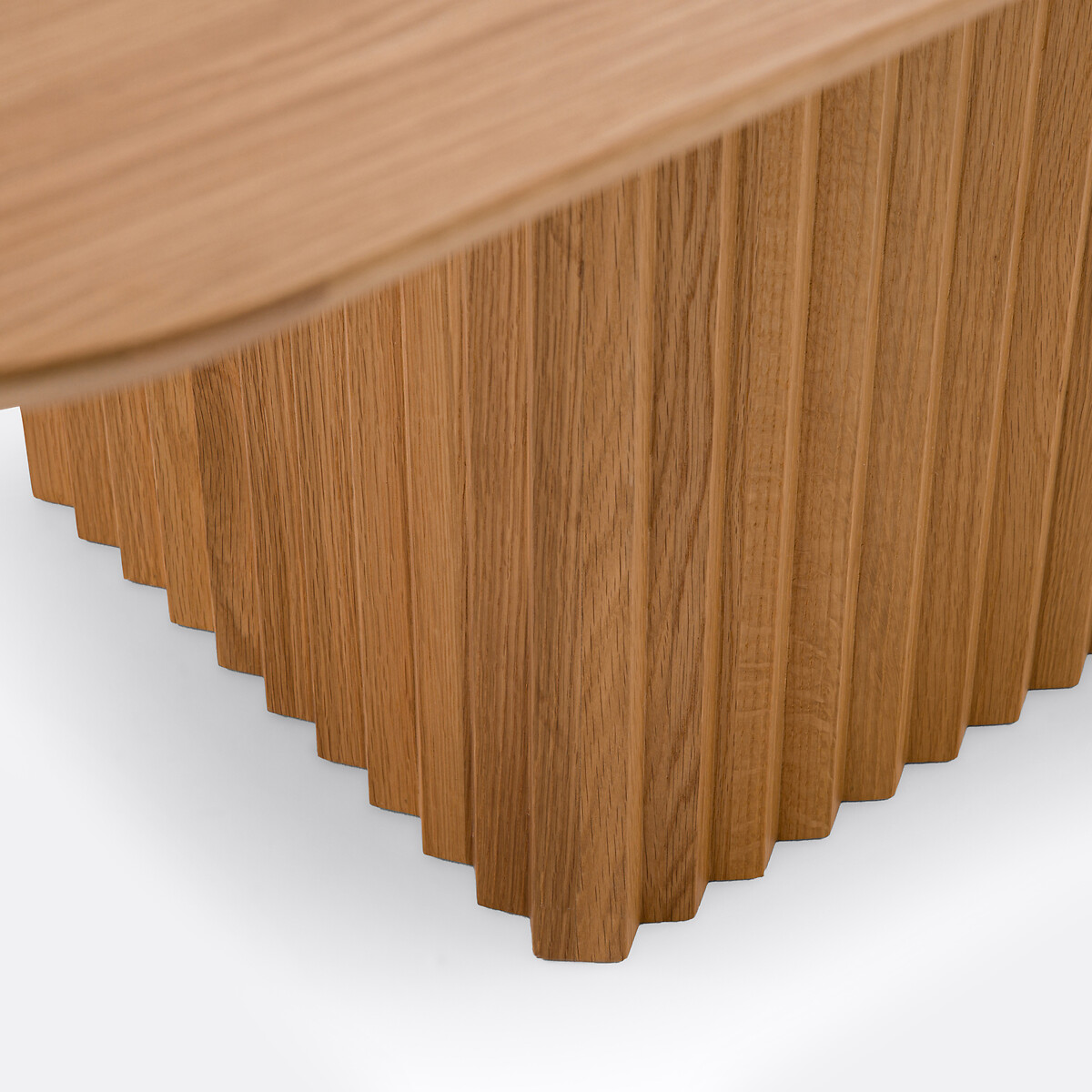 Table à manger pied central 6/8 couverts Onate chêne, LA REDOUTE INTERIEURS