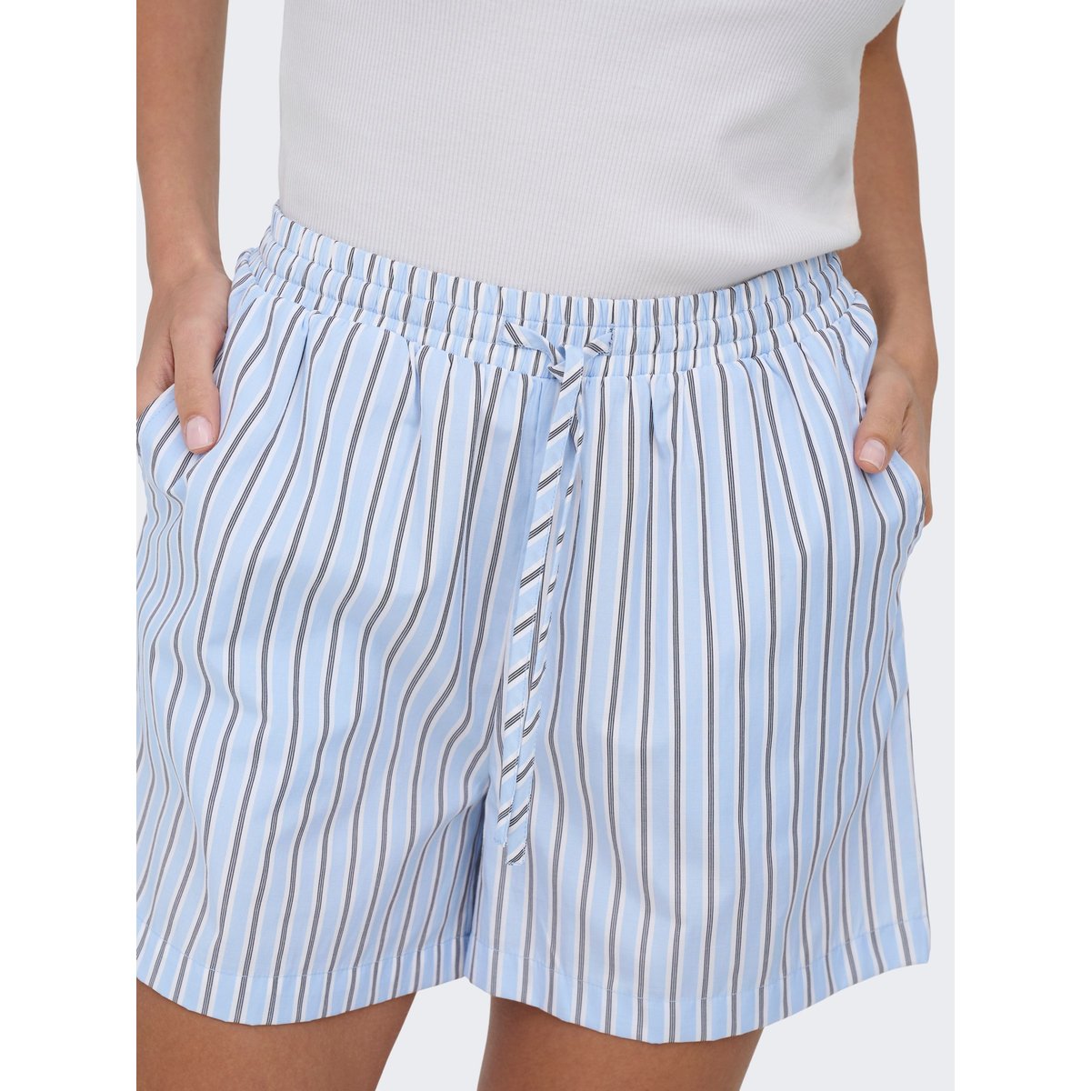 Short bleue - chambray blue 1, ONLY