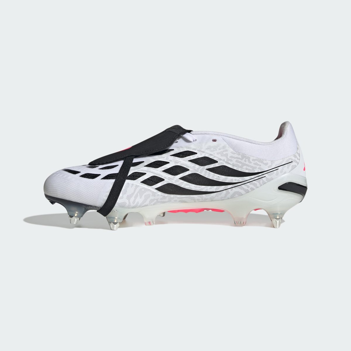 Chaussure De Football Languette Rabattue Predator Pro Terrain Gras Chaussure De Football Languette Rabattue Predator Pro Terrain Gras cloud white / solar turbo / core black, adidas Performance