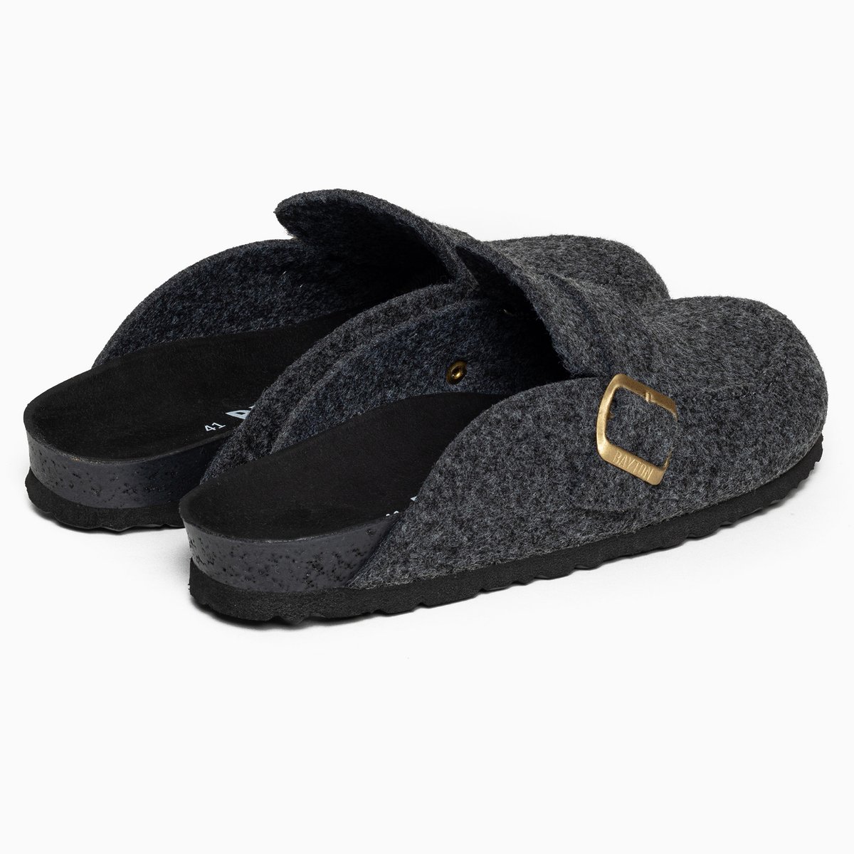 Sabots DANUBE pour femme anthracite, BAYTON