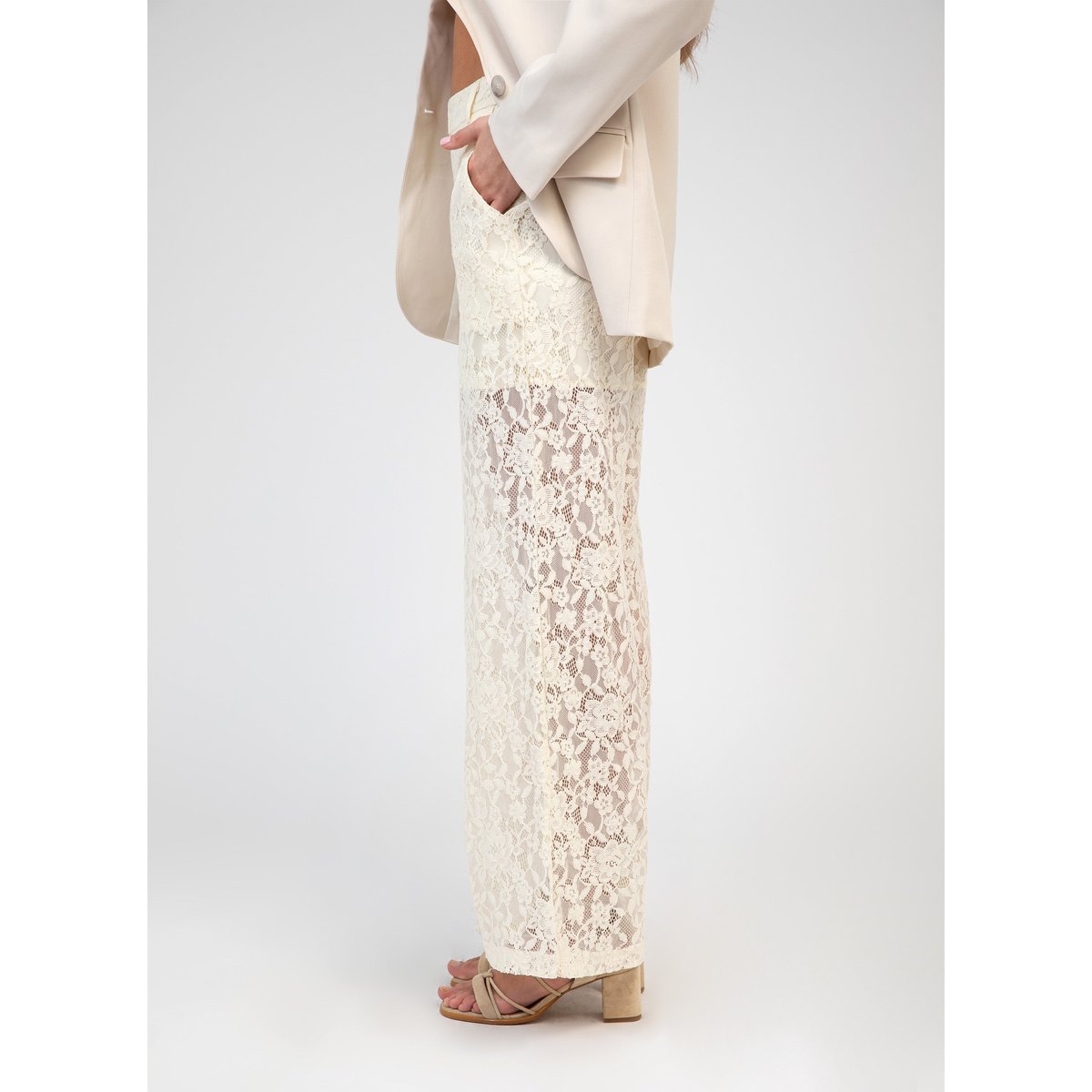 Pantalon PABLYNA ecru, AN'GE