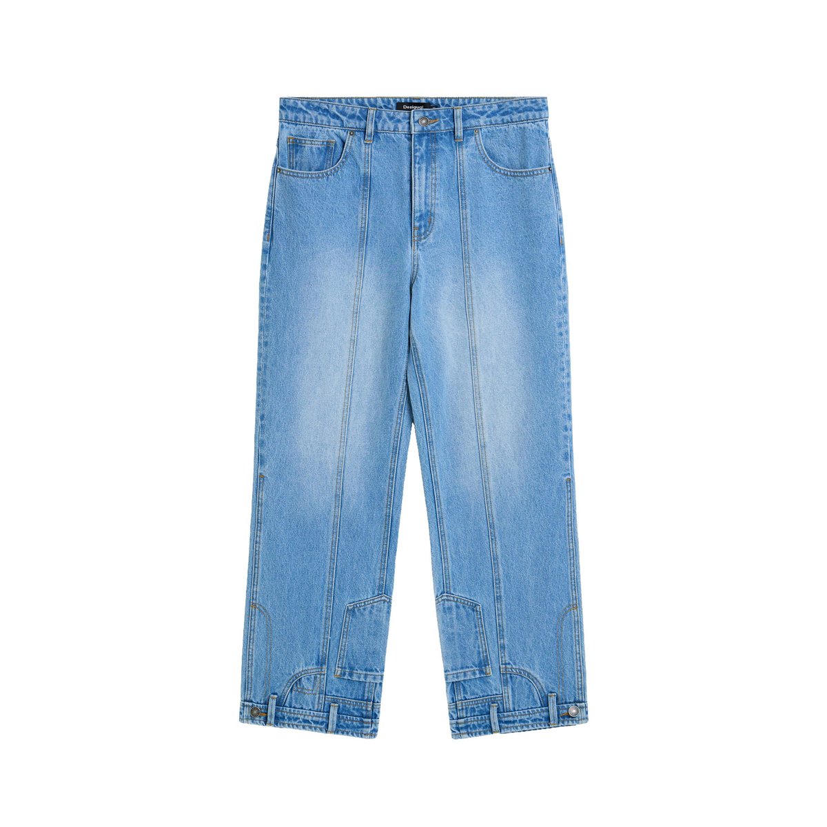 Jean long bleu clair, DESIGUAL