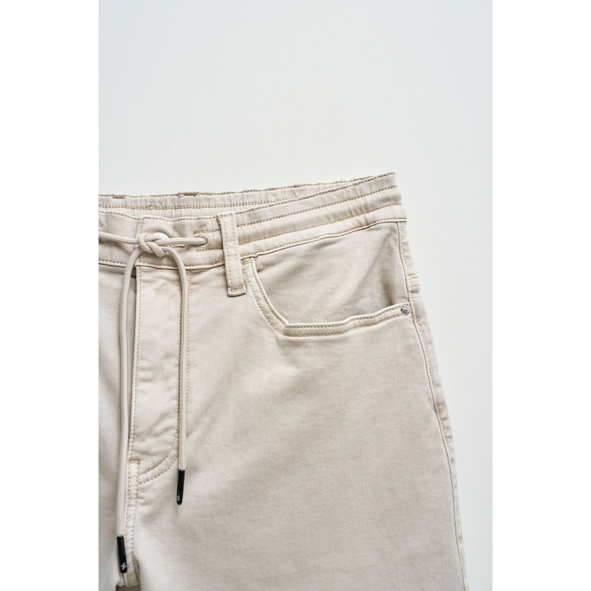 SHORT EN DENIM COLORÉ S-ACTIV vert kaki, SALSA JEANS