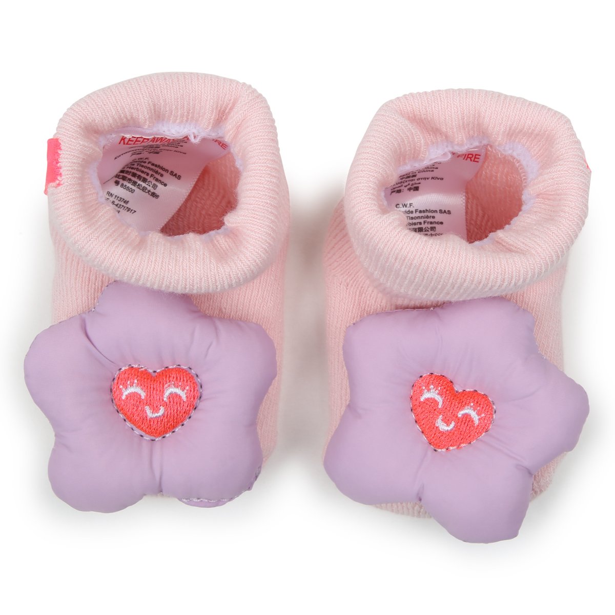 Chaussons tricot rosee, BILLIEBLUSH