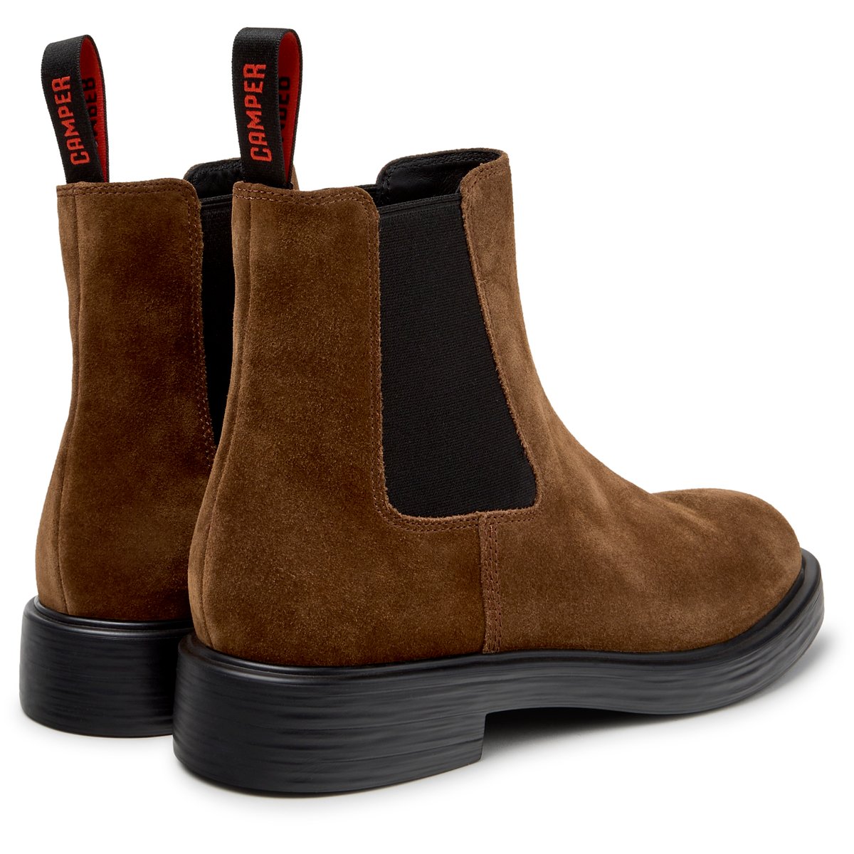 Bottines Dean Suede Leather brun moyen 007, CAMPER