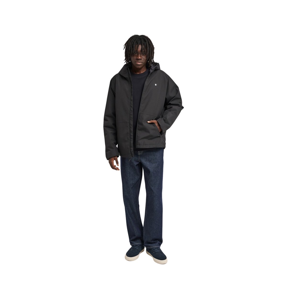Veste isolante ALDER 2.0 TRAVEL WINTER noir flint black, ELEMENT