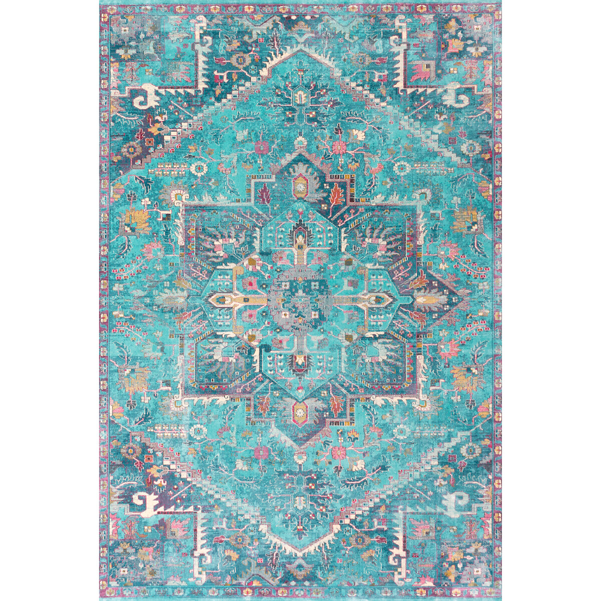 Tapete Azteca, CutCut multicolor, CUTCUT