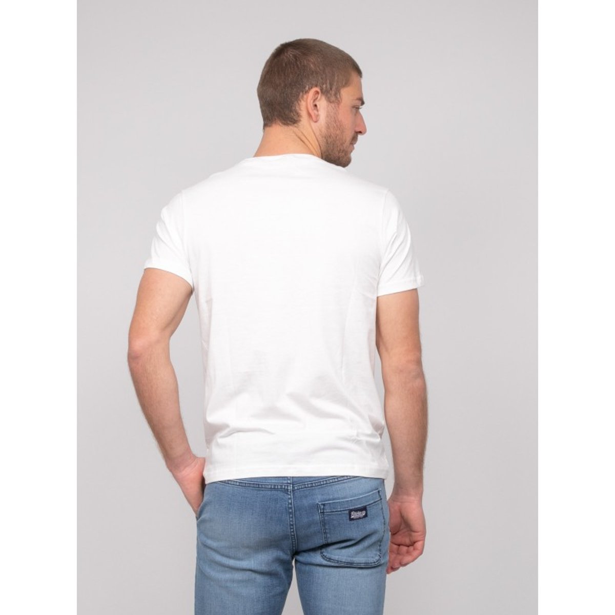 T-shirt Coton Motifs Nordoit ecru, RITCHIE