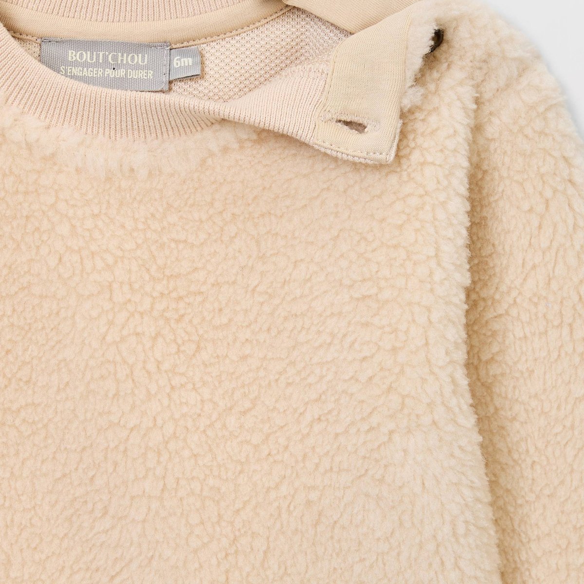 Ensemble sweat en sherpa et legging calisson, BOUT'CHOU