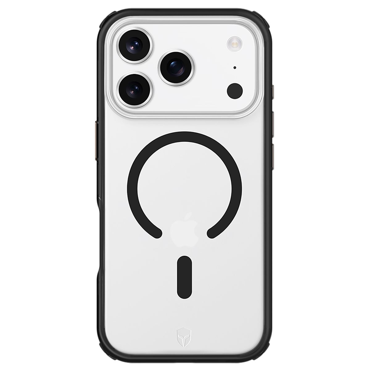 Coque iPhone 17 Pro Max MagSafe Noir couleur unique, FORCE CASE