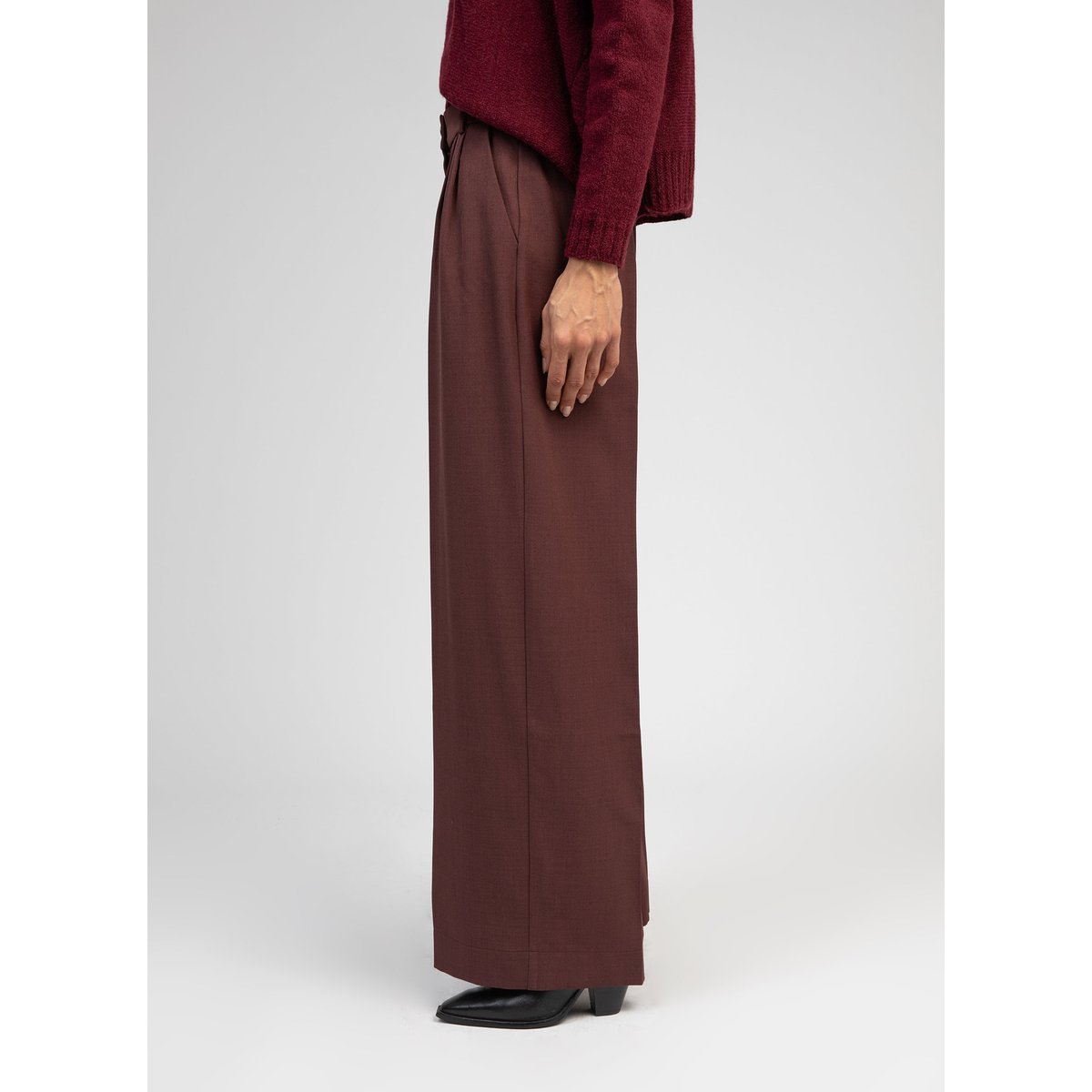 Pantalon PEPINA chocolat, AN'GE