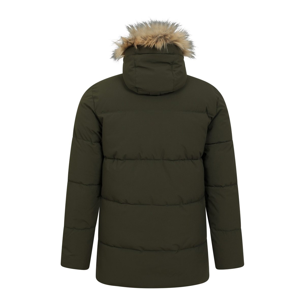 Parka unie rembourrée FERN vert kaki, MOUNTAIN WAREHOUSE