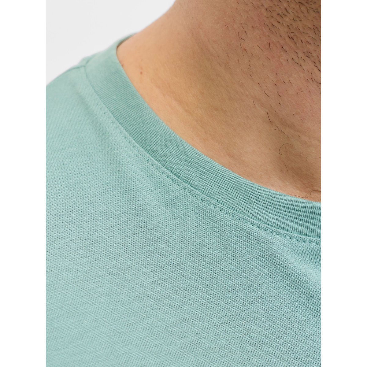 T-Shirt mineral blue, JACK & JONES