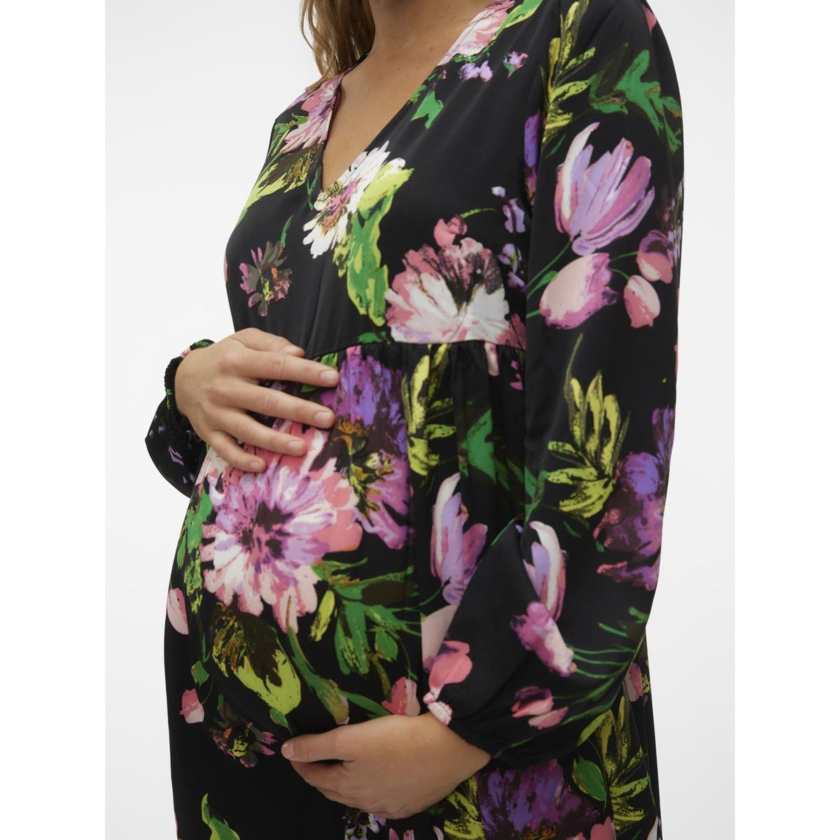 Robe noire - black, MAMA LICIOUS