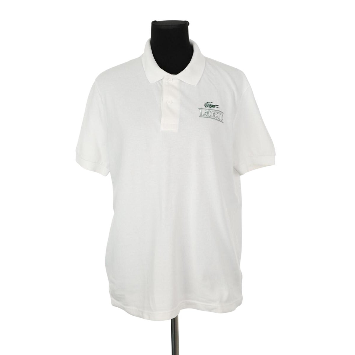 Polo - Très Bon État blanc, LACOSTE