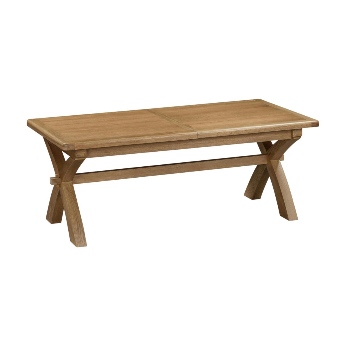 Table à manger extensible en chêne 150-200 cm VALMONT bois naturel, PIER IMPORT