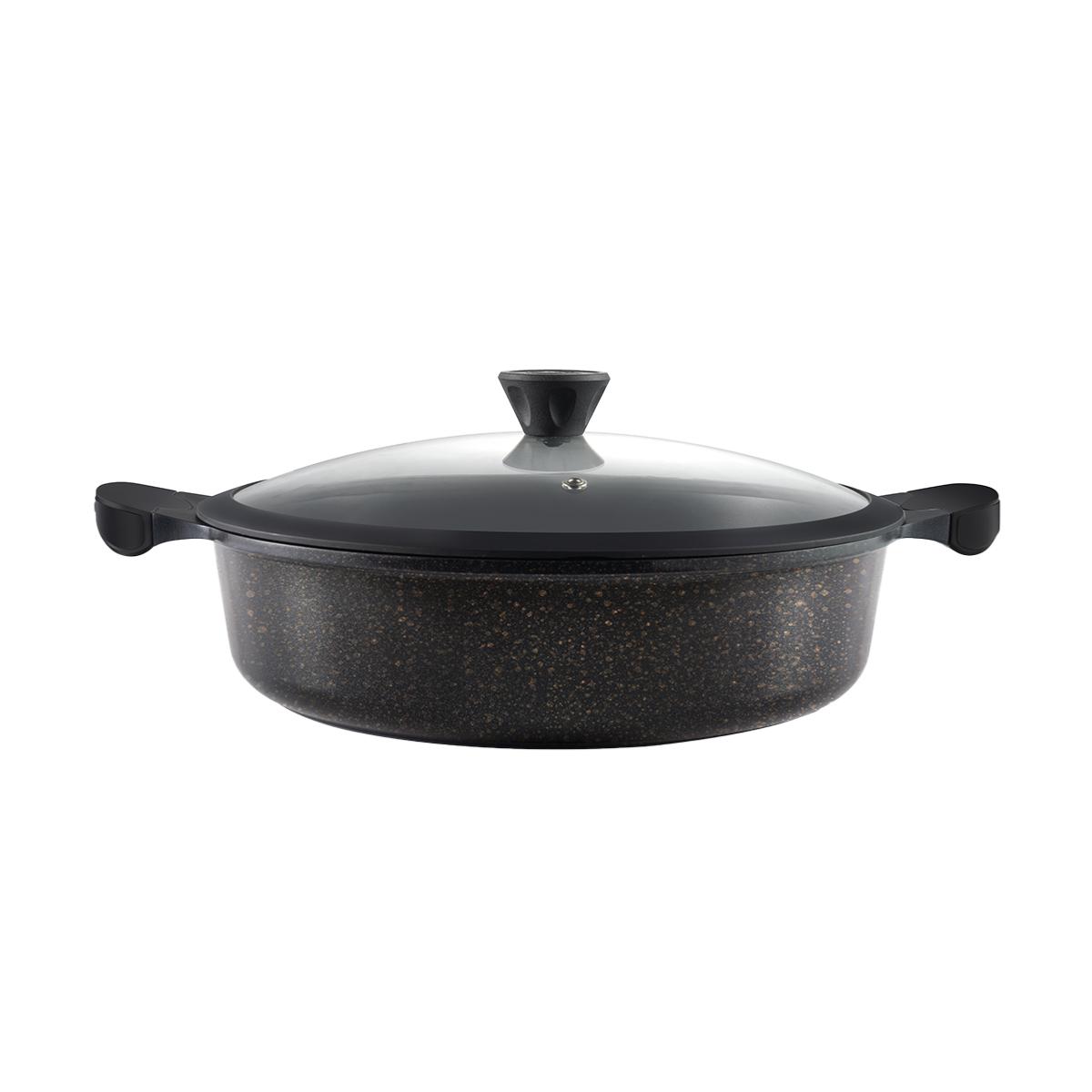 Sautoir 32cm - "Cappuccino" couleur unique, LAGUIOLE CUISSON