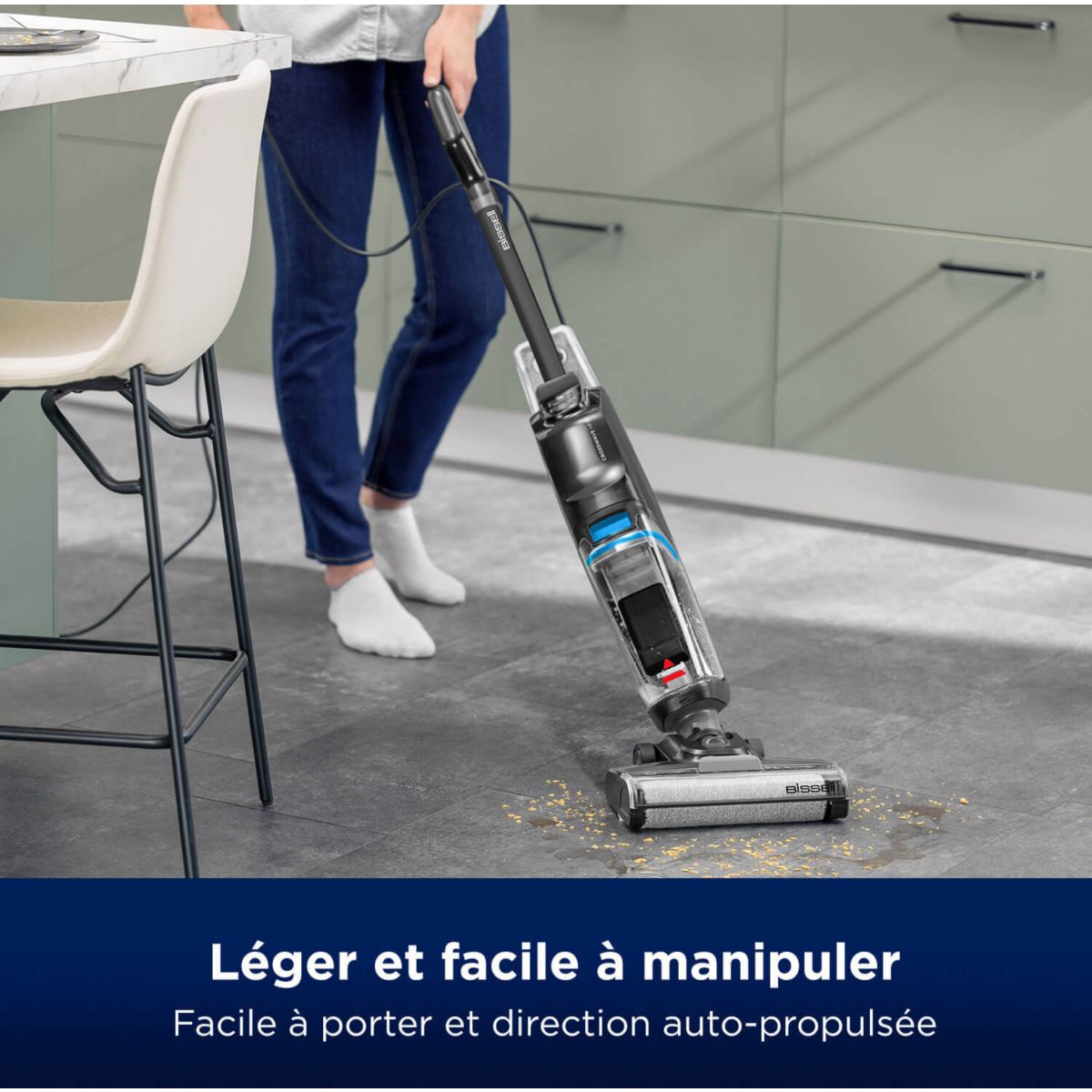 Aspirateur laveur Crosswave HF2 Pro B3848N couleur unique, BISSELL