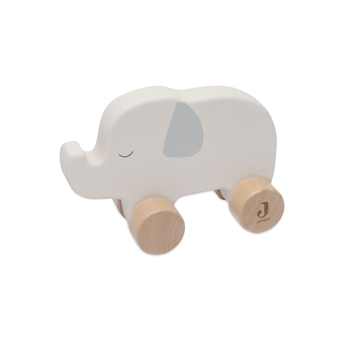 Jouet en bois à roulettes Éléphant éléphant, JOLLEIN