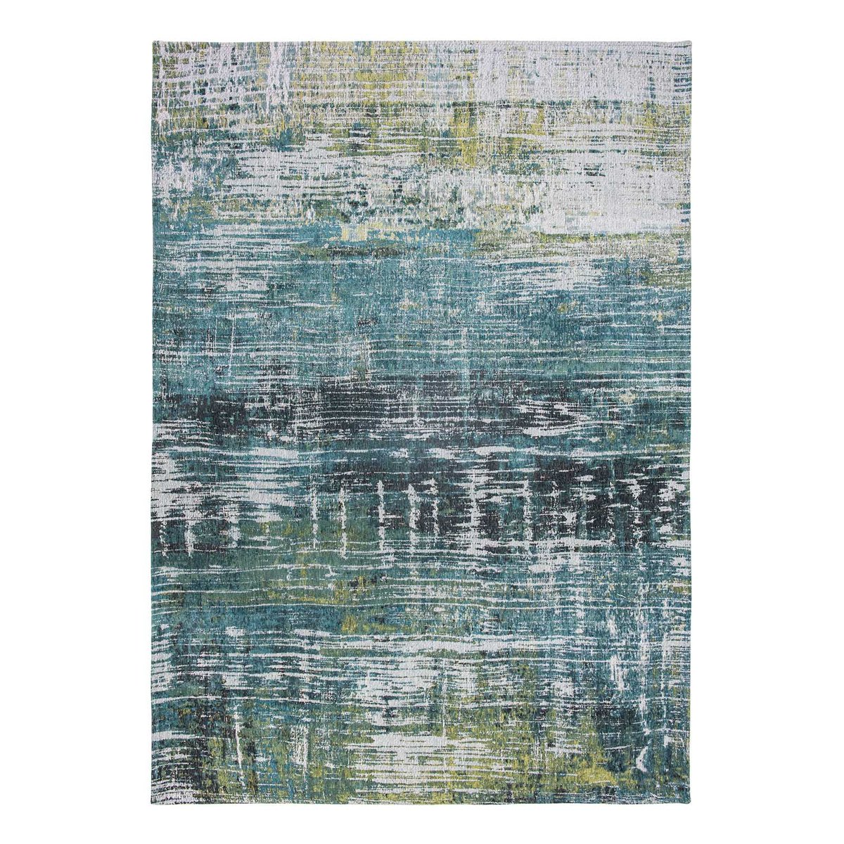 Tapis intérieur/extérieur tissé plat VALLEY BAY bleu, NOVATREND