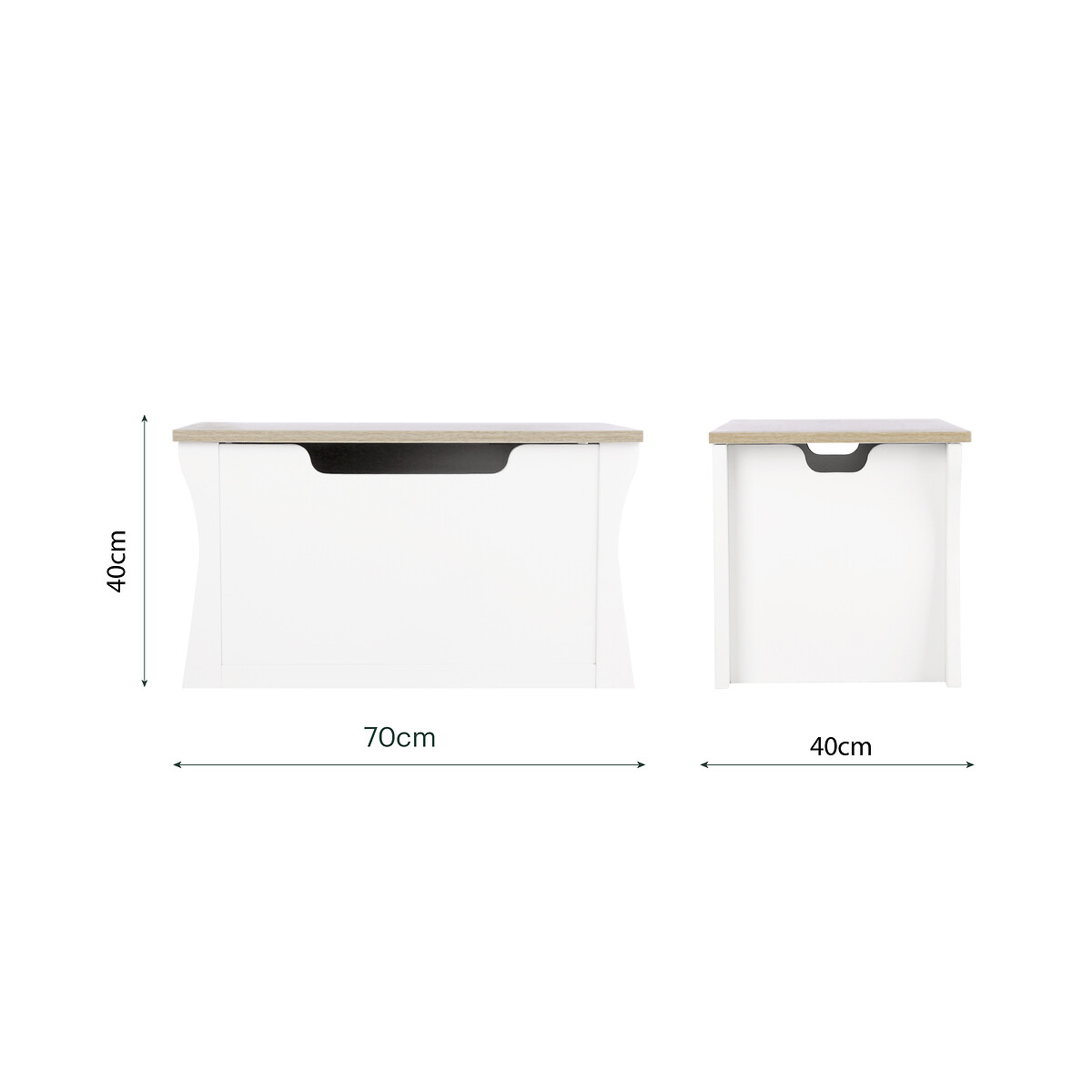 Clara Storage Box white, CUDDLECO