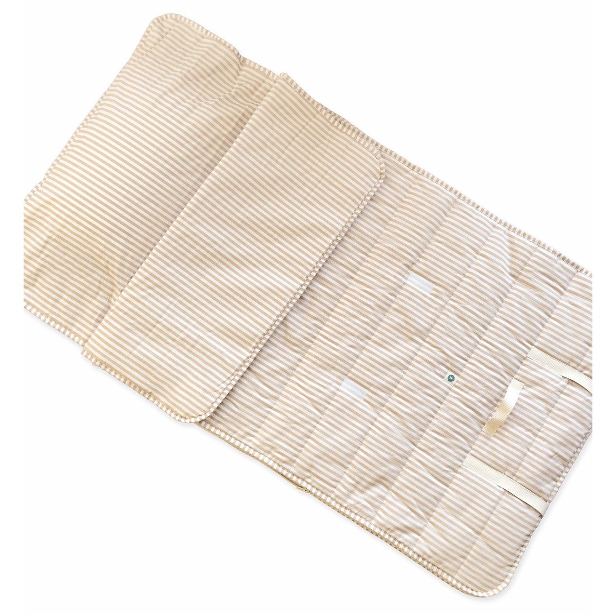 Sac de couchage coton bio RAYÉ rayé ambre, KADOLIS
