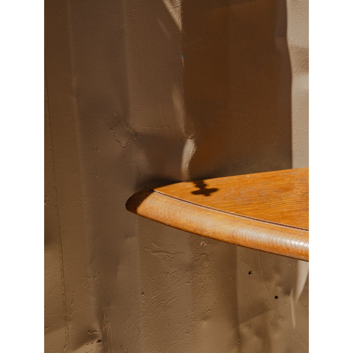 Console bistrot en bois Francine N°1076 - Bon état bois foncé, DEBONGOUT