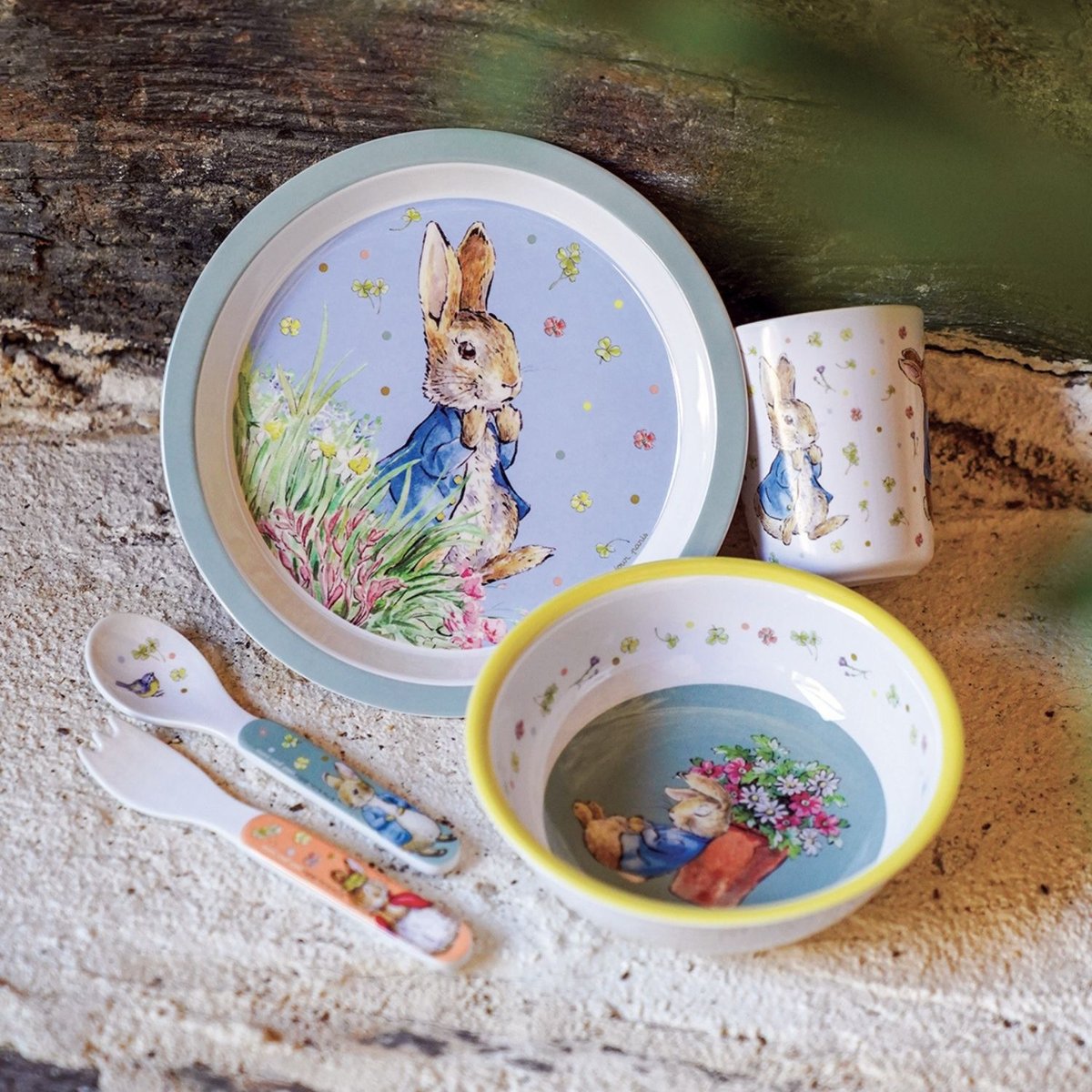 Coffret repas multicolore, PETIT JOUR PARIS