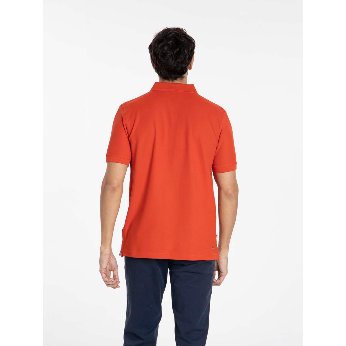 Polos manches courtes en coton ORLY rouge, GENTLEMAN FARMER