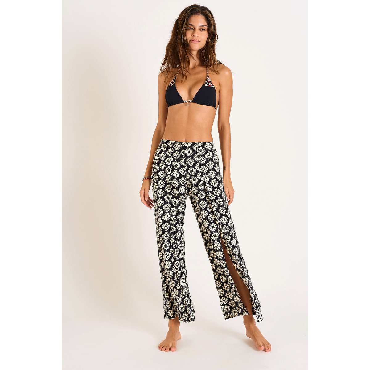 Pantalon Stefa - SARONG noir, BANANA MOON