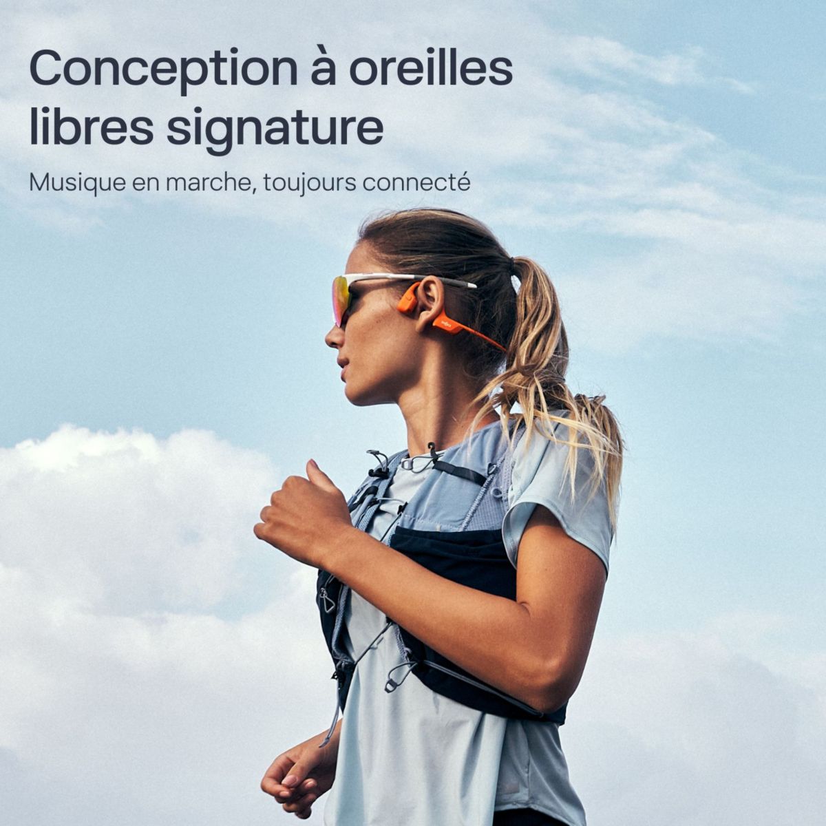 Casque OpenRun Pro 2 Mini Orange orange, SHOKZ