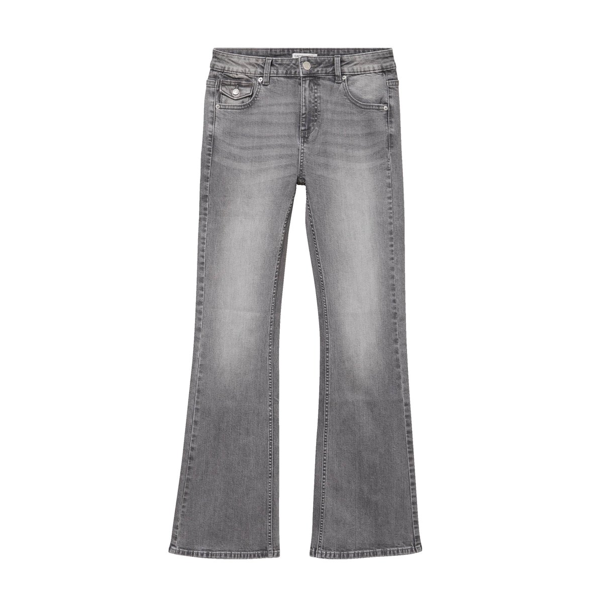 Jean bootcut taille basse denim gris, CACHE CACHE