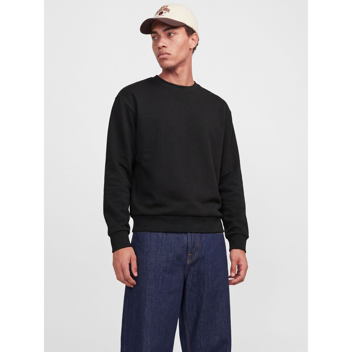 Sweat-Shirt black 1, JACK & JONES