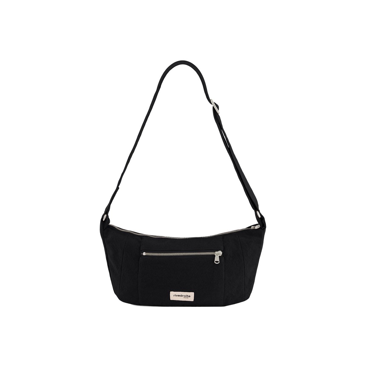 Sac à main CHARLOT XS noir, RIVEDROITE