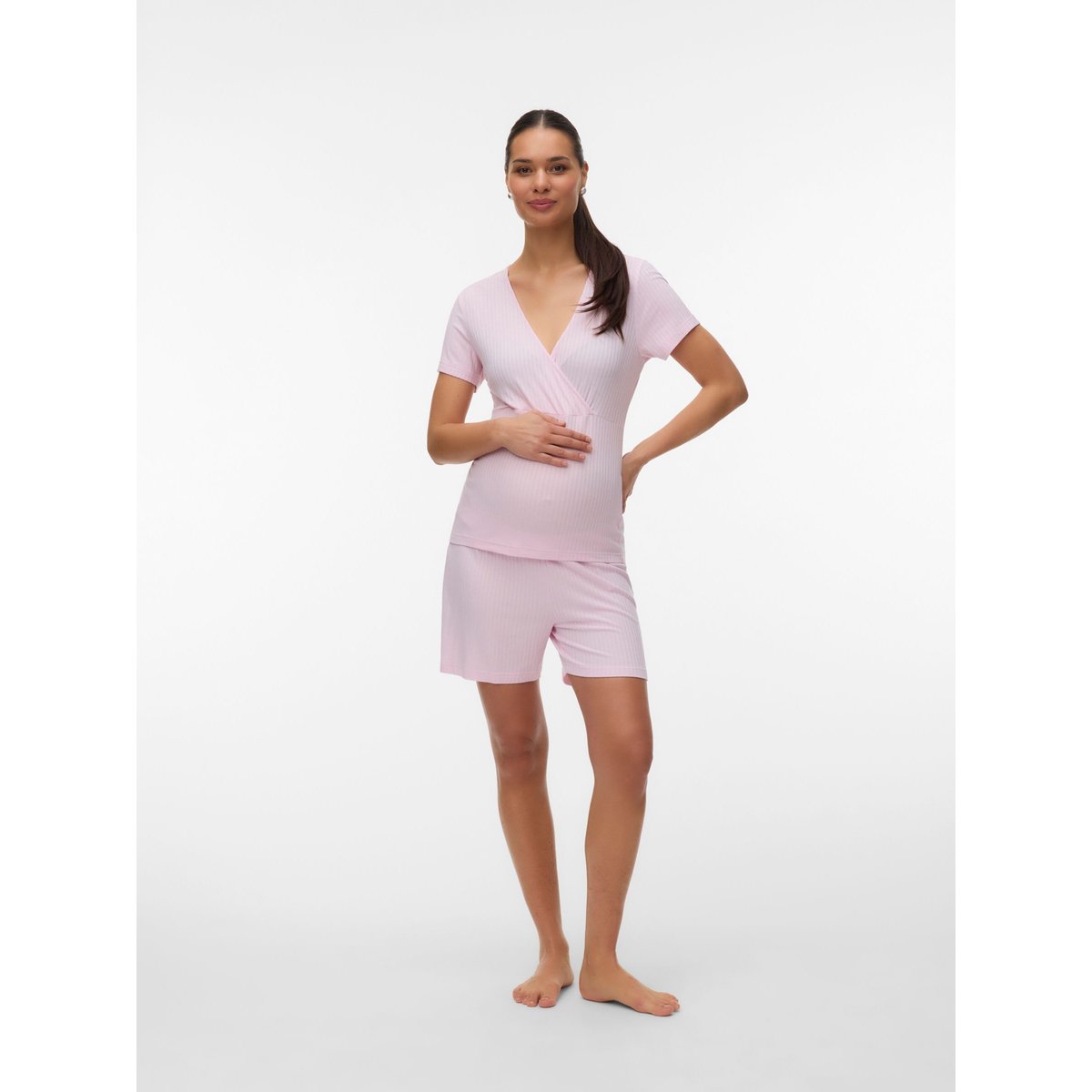 Ensemble Pyjama rose - cherry blossom, MAMA LICIOUS