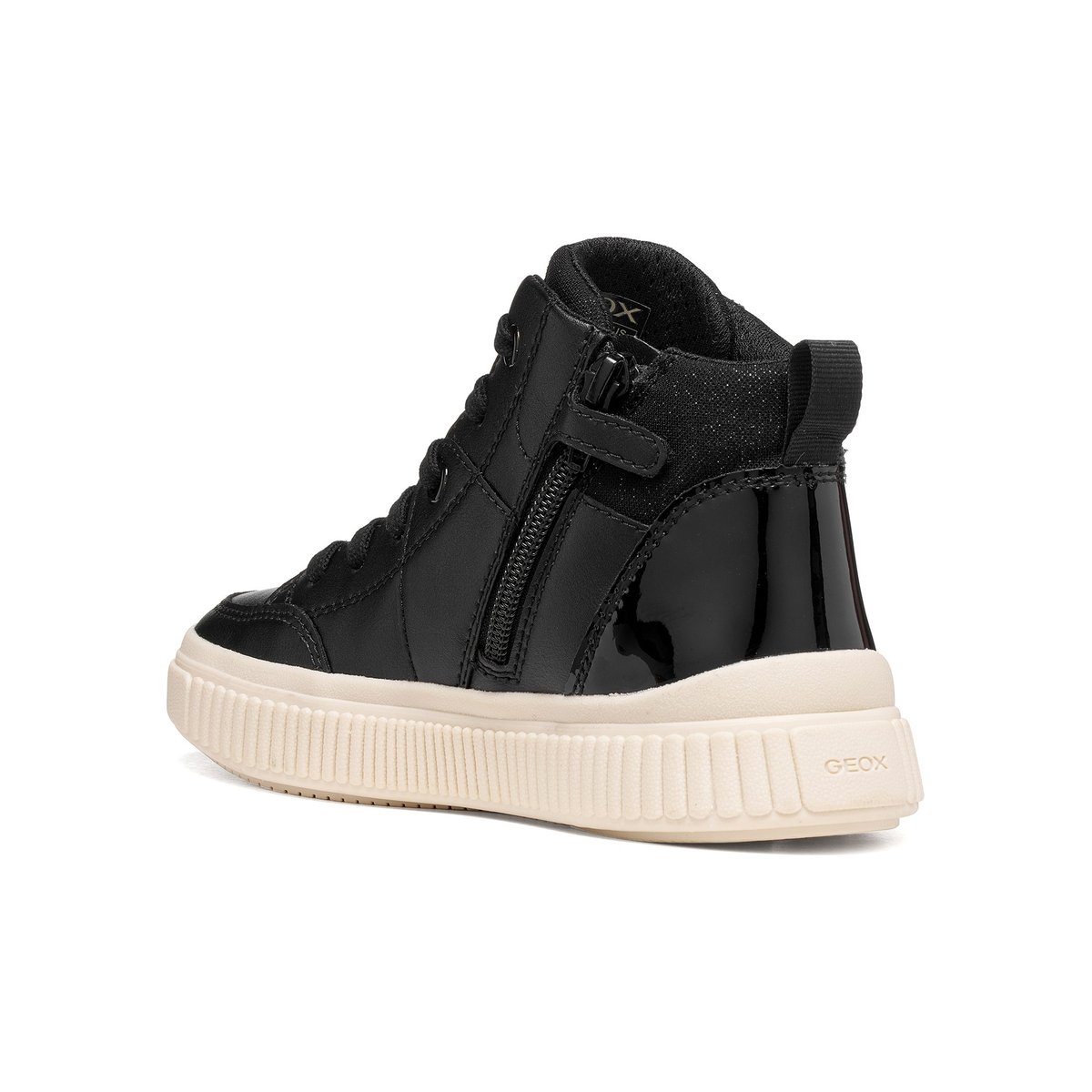 Baskets J LAQUINNY noir, GEOX