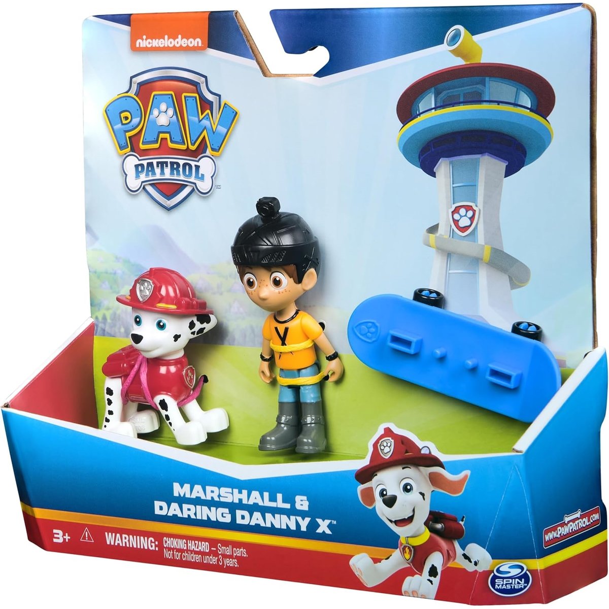 Paw Patrol - Figurines Hero Pup Core Marshall multicolore, SPIN MASTER