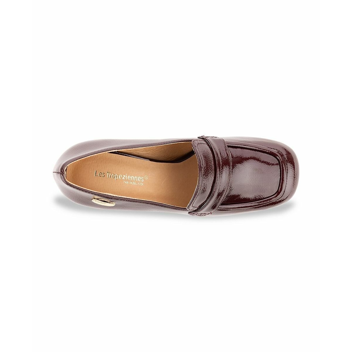 Demyos Heeled Loafers burgundy patent , LES TROPEZIENNES PAR M.BELARBI