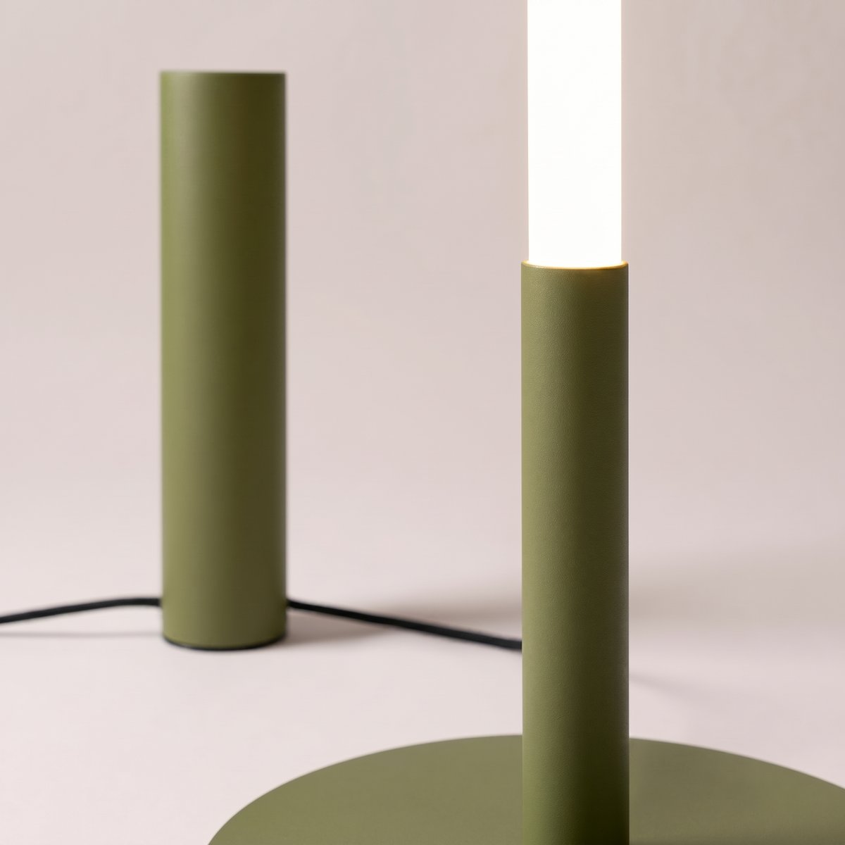 Lampadaire Vert Olive LED 1 Trang vert olive, EDEN